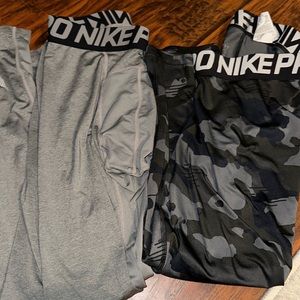 Men’s Nike pro compression leggings